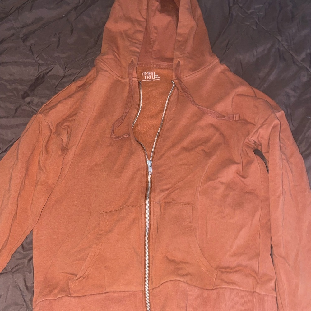 Time and Tru Women's Rust Jacket